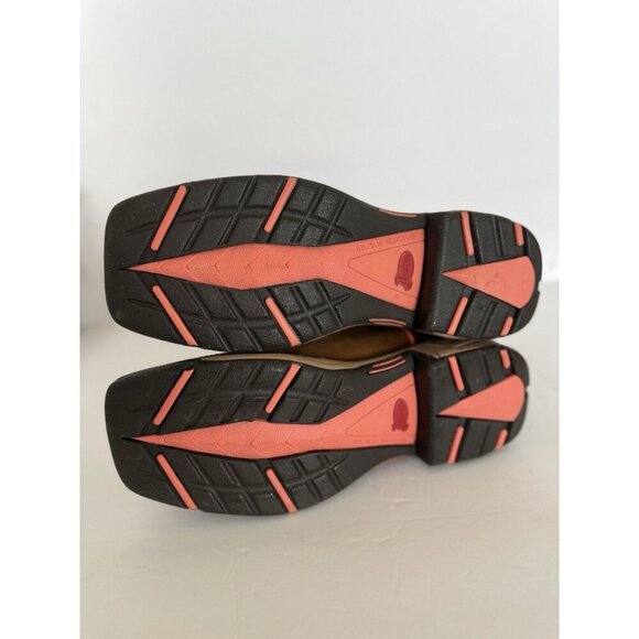 JUSTIN Women’s Trekker 11" Camo Work Boot Size 7B Waterproof Russet Brown SE4356 - Picture 9 of 16